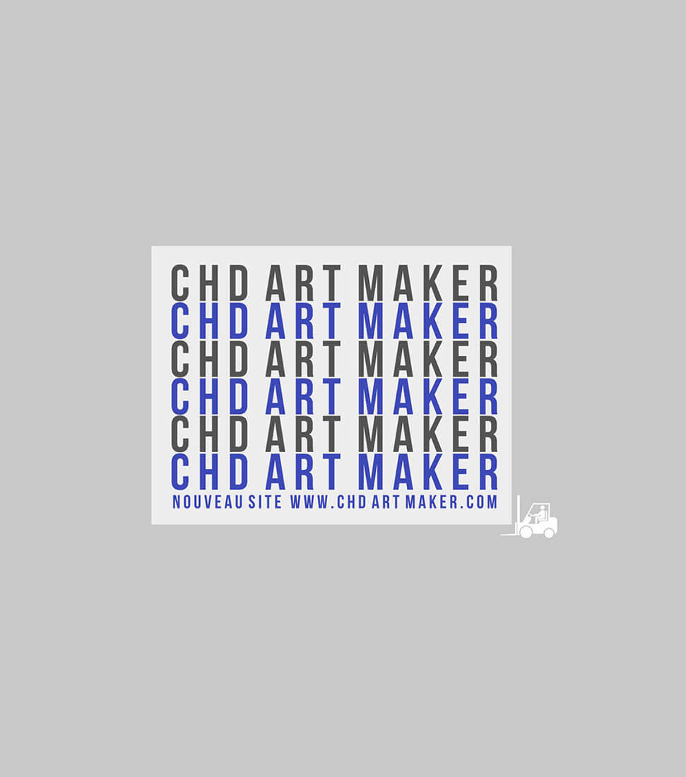 « c.H-D art production » devient « CHD ART MAKER » et fait évoluer son identité visuelle. Nouveau logo, nouveau nom, nouvelle identité.