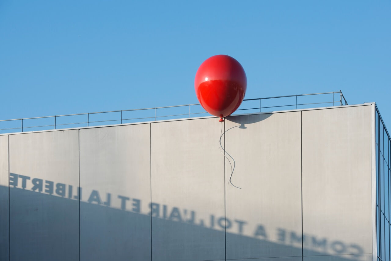 Pierre Ardouvin Comme à toi Collège Louise Michel, Clichy-sous-Bois,  (92)