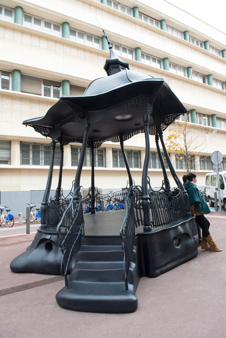 Christophe BERDAGUER & Marie PEJUS Place Lulli, Marseille Opéra noir