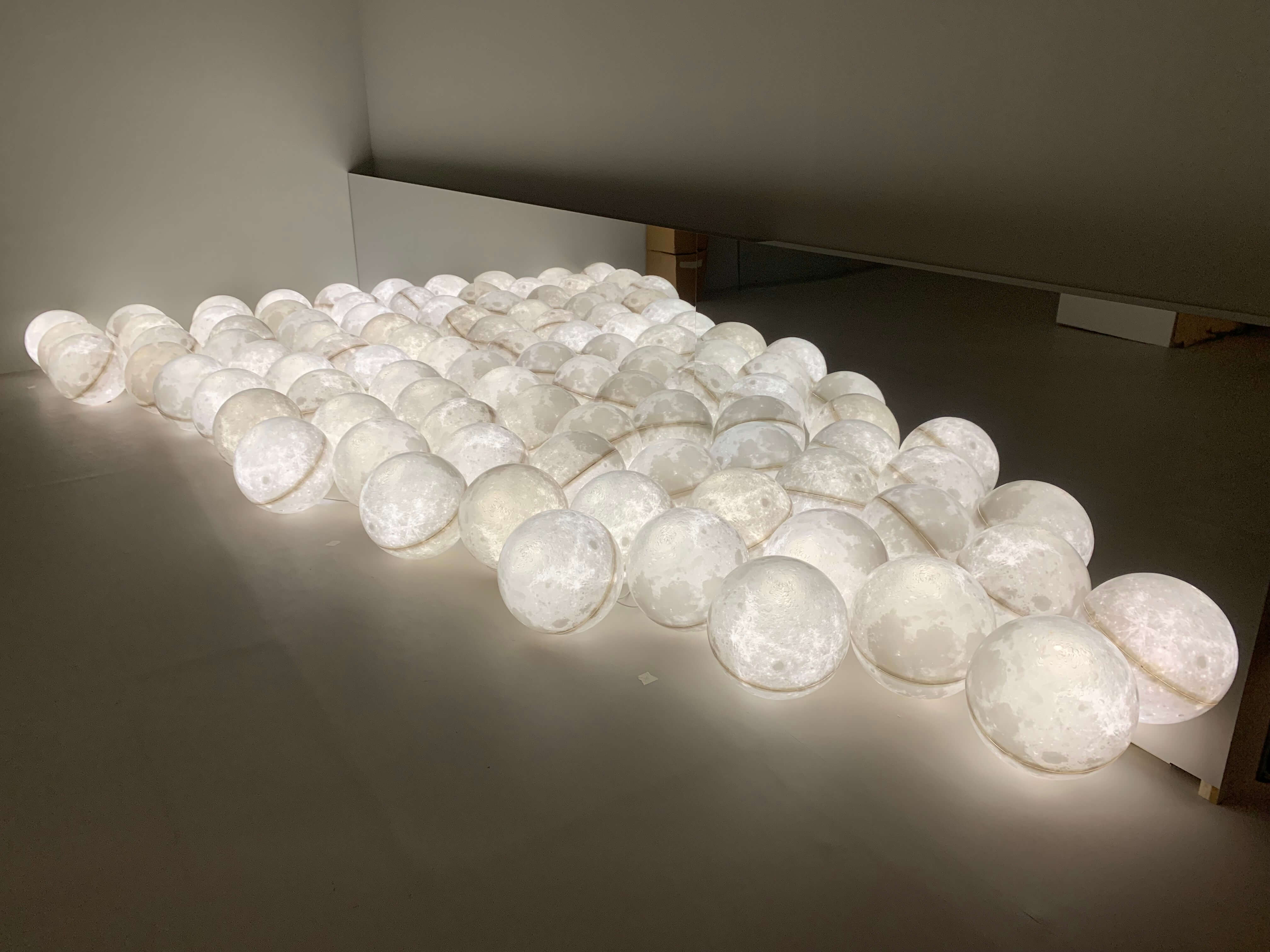 Le Grand Palais, Exposition La Lune, RMN-GP, Paris, Ange Leccia