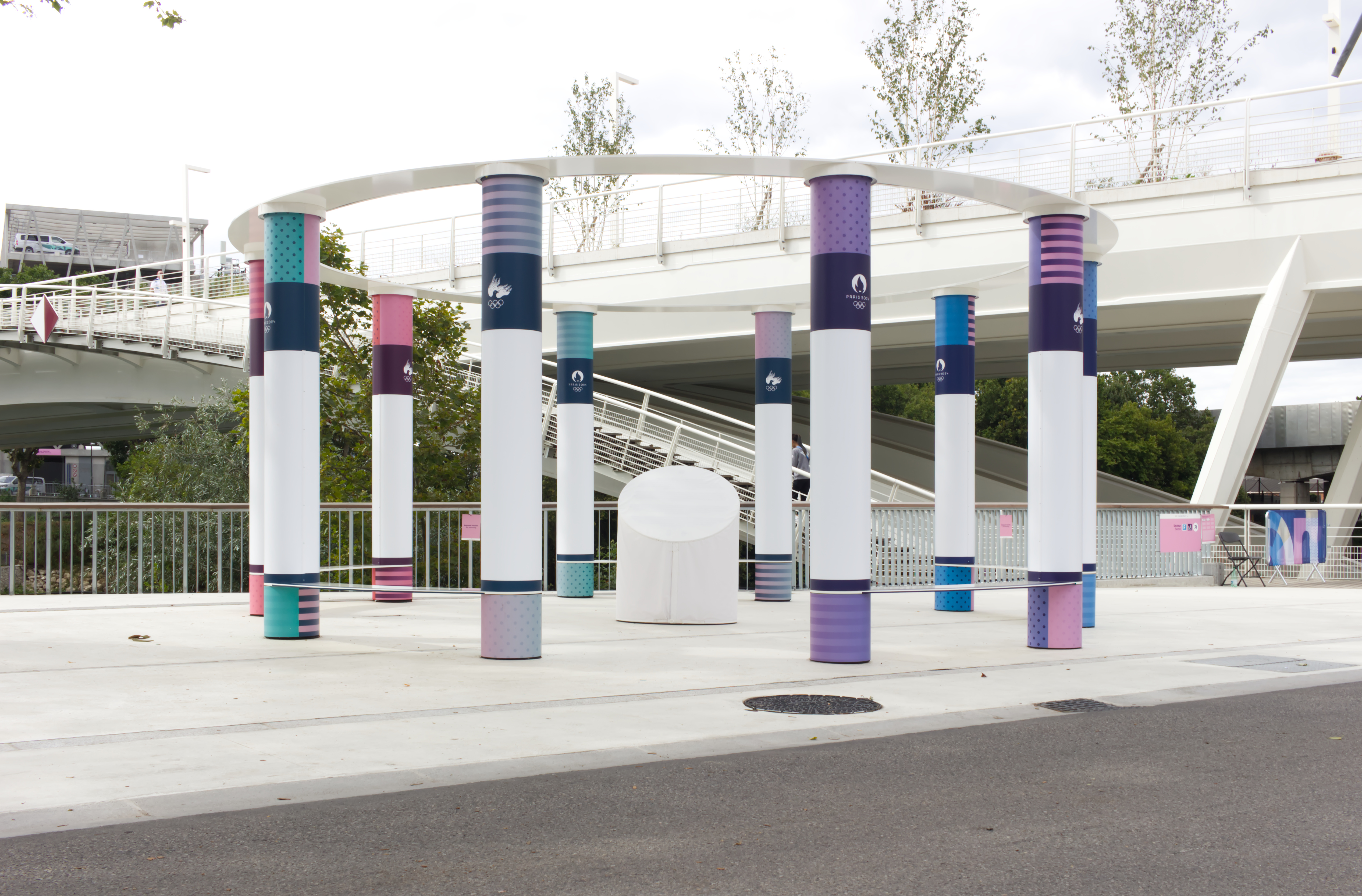 Fresque de la Trêve Olympique et Paralympique, Paris 2024