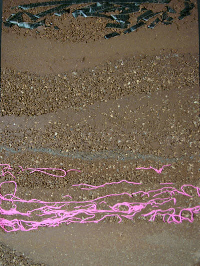 Kartik Pandian Unearth Triénale d'Art Contemporain, Palais de tokyo, Paris Étude technique, fabrication et installation oeuvre d'art