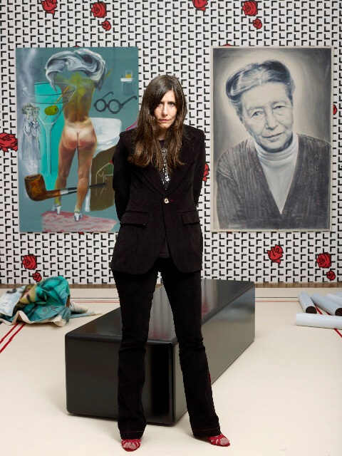 La Haine de la Peinture, FRAC Limousin La barre noire Nina Childress