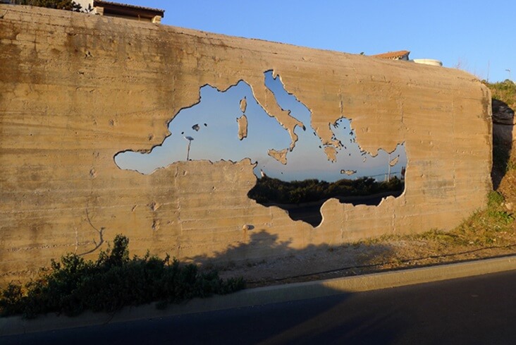 Jean Denant La traversée Sète Promenade Maréchal Leclerc, Sète