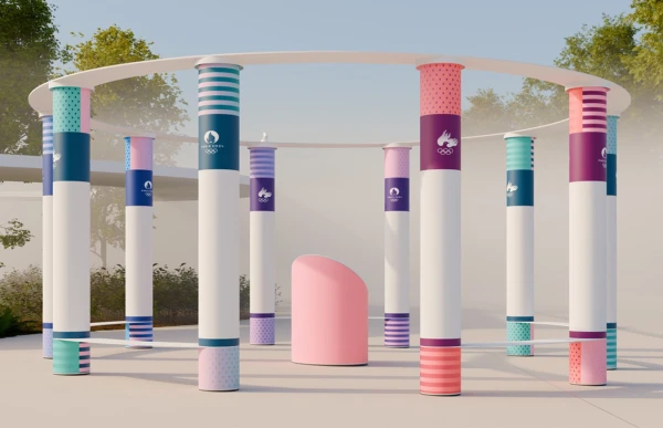 Fresque Trêve Olympique et Paralympique, Paris 2024