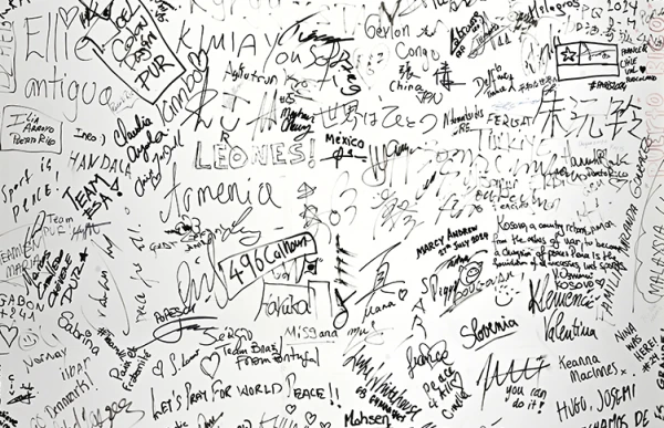 Fresque Trêve Olympique et Paralympique, Paris 2024