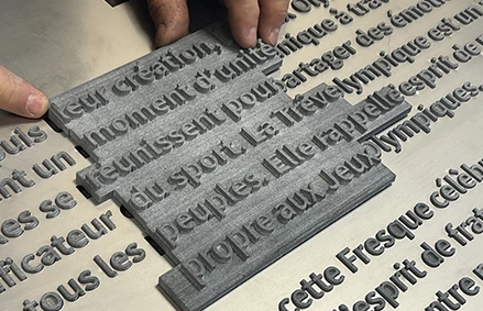 Fresque Trêve Olympique et Paralympique, Paris 2024