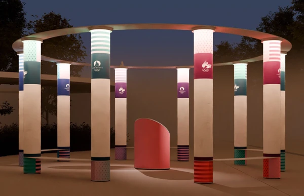 Fresque Trêve Olympique et Paralympique, Paris 2024