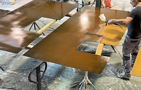 Bas-relief décoratif sculpté 1960, Jean-Charles Lallement